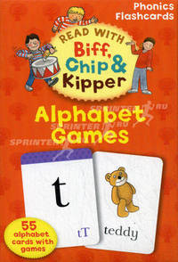 Oxford Reading Tree. Read with Biff, Chip, and Kipper Flashcards. Alphabet Games