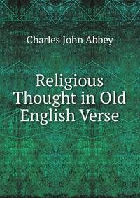 Religious Thought in Old English Verse