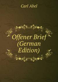 Offener Brief (German Edition)