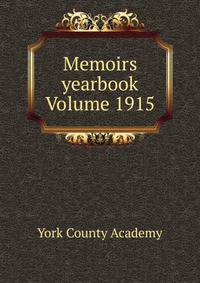 Memoirs yearbook Volume 1915