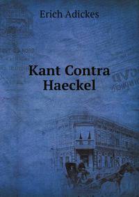 Kant Contra Haeckel