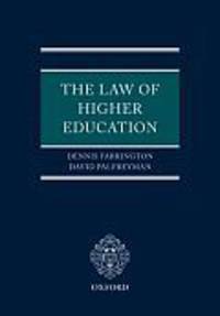The Law of Higher Education