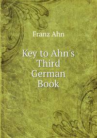 Key to Ahn's Third German Book