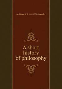 A short history of philosophy