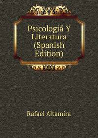 Psicologi? Y Literatura (Spanish Edition)