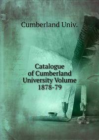 Catalogue of Cumberland University Volume 1878-79