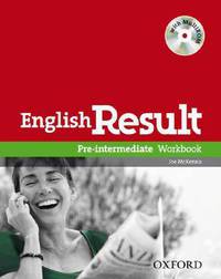 English Result Pre-Intermediate Workbook without Key with MultiROM