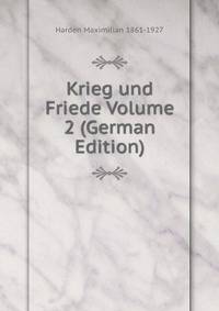 Krieg und Friede Volume 2 (German Edition)
