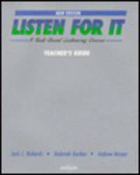 Listen For It (New Ed) Teacher'S Book