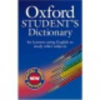 Oxford Student's Dictionary of English