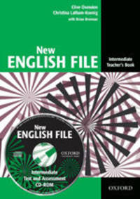 New English File Intermediate. Teacher's Book with Test and Assessment CD-ROM (+ CD-ROM)