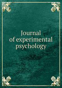 Journal of experimental psychology