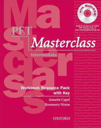 PET Masterclass Workbook Resource Pack With Key +CD
