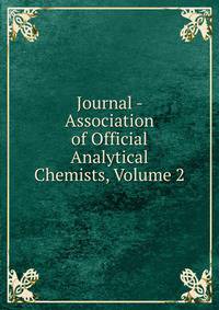 Journal - Association of Official Analytical Chemists, Volume 2