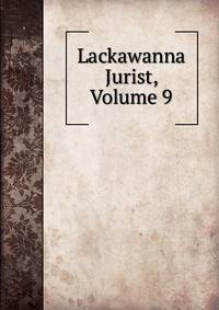 Lackawanna Jurist, Volume 9