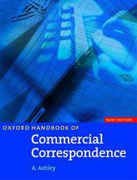 The Oxford Handbook of Commercial Correspondence