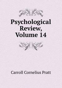Psychological Review, Volume 14