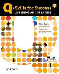 Q: Skills for Success. Listening and Speaking. Level 1. Student's Book + Online Practice