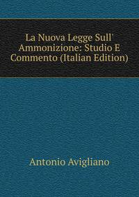 La Nuova Legge Sull' Ammonizione: Studio E Commento (Italian Edition)