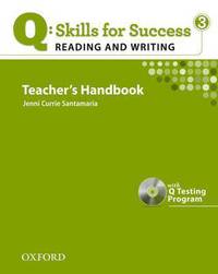 Q: Skills for Success. Reading and Writing. Level 3. Teacher's Handbook
