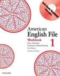 American English File 1 Work Book + Multirom Pack