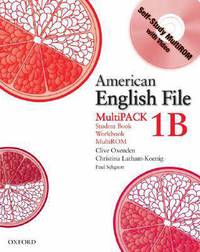 American English File Level 1 Student and Workbook Multipack B