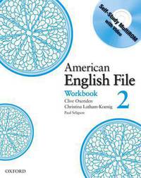 American English File 2 Work Book + Multirom Pack