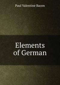 Elements of German