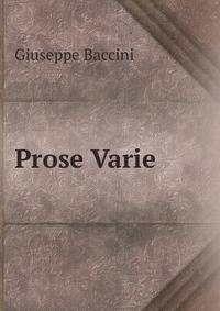 Prose Varie