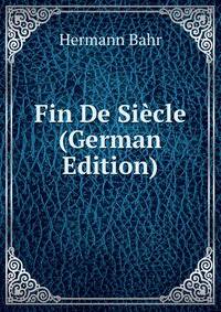 Fin De Siecle (German Edition)