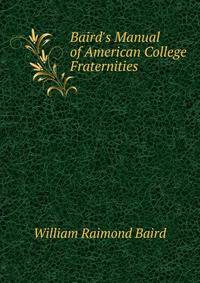 Baird's Manual of American College Fraternities