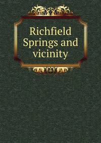Richfield Springs and vicinity