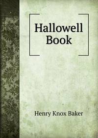 Hallowell Book