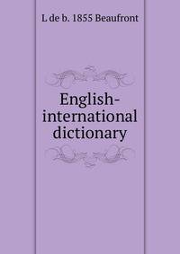 English-international dictionary