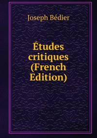 Etudes critiques (French Edition)