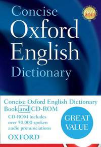 Concise Oxford English Dictionary: Book & CD-ROM Set