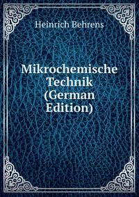 Mikrochemische Technik (German Edition)