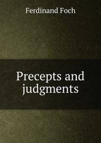 Precepts and judgments