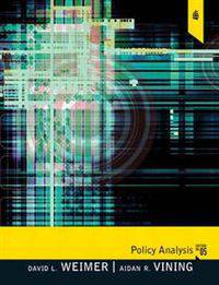Policy Analysis:Concepts and Practice 5ed