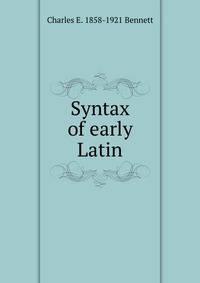Syntax of early Latin