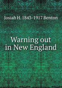 Warning out in New England