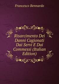 Risarcimento Dei Danni Cagionati Dai Servi E Dai Commessi (Italian Edition)