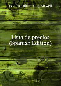 Lista de precios (Spanish Edition)