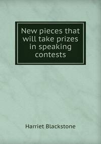 New pieces that will take prizes in speaking contests