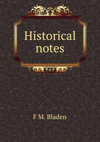 Historical notes