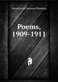 Poems, 1909-1911
