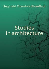 Studies in architecture