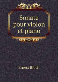 Sonate pour violon et piano