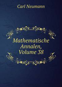 Mathematische Annalen, Volume 38