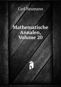 Mathematische Annalen, Volume 20